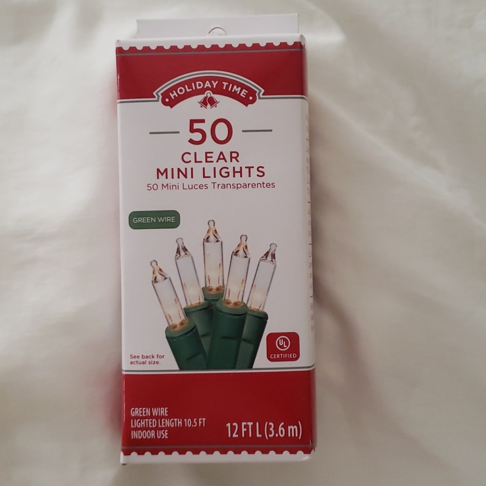 Stringed clear lights (NWT)